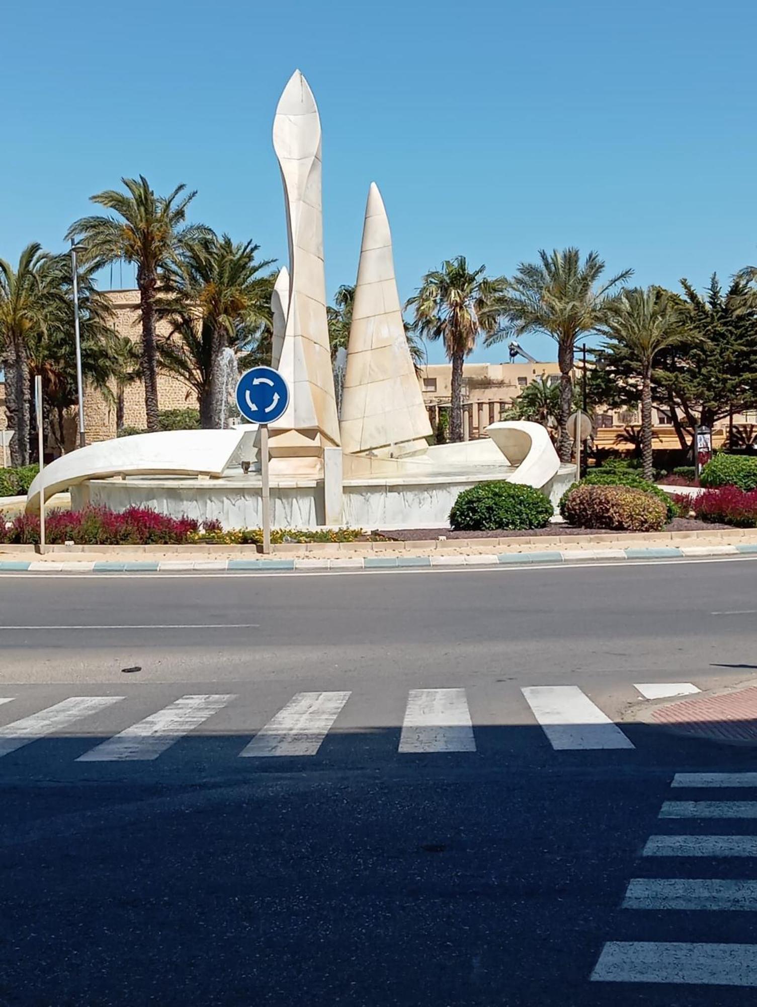 Apartamento Leyaros Roquetas de Mar Buitenkant foto
